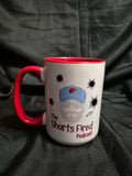 The Sharts Fired Podcast Mug - ANTIFA Edition (personalized)