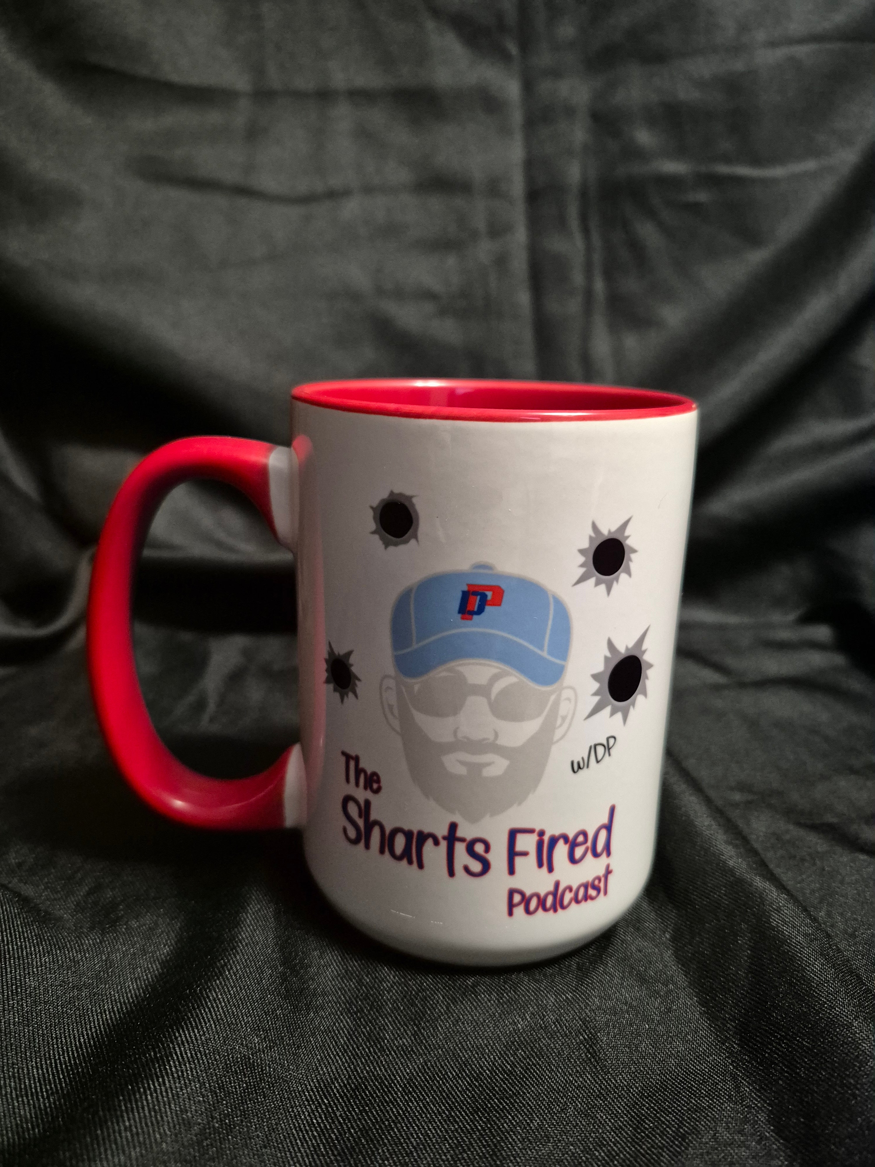 The Sharts Fired Podcast Mug - ANTIFA Edition (personalized)