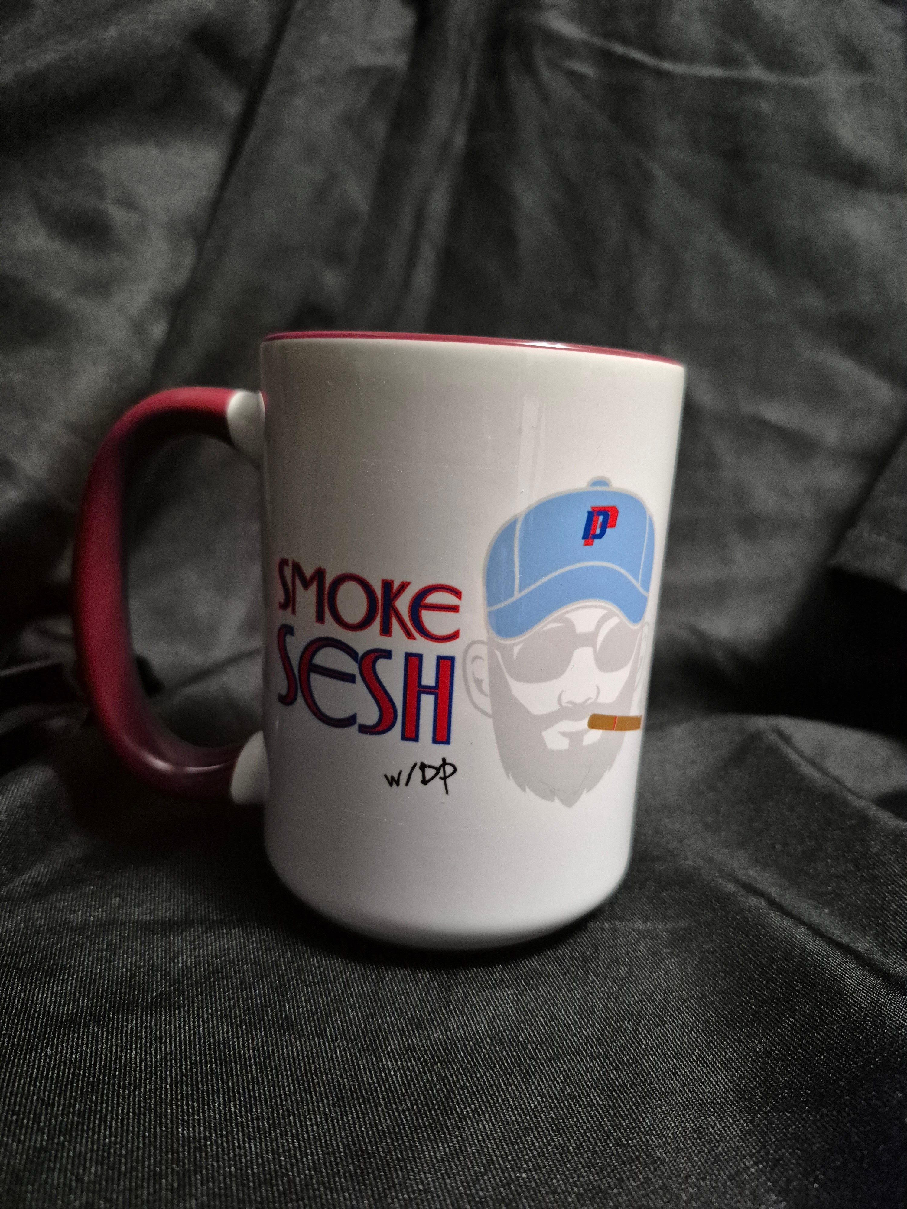 Smoke Sesh w/DP Official Mug!!! (personalized)